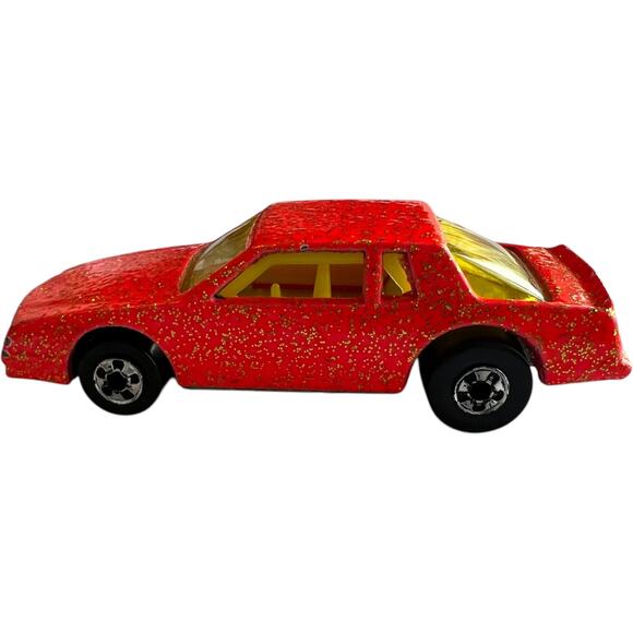 1988 Hot Wheels Red Monte Carlo SS with Gold Glitter Paint - Picture 2 of 8